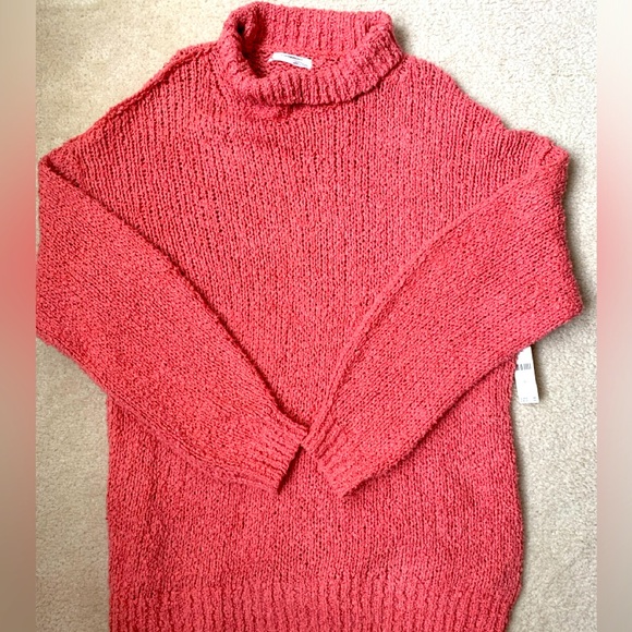 NWT Anthropologie Need-it Oversized Mock Nexk Sweater, Sz XL - Picture 4 of 6